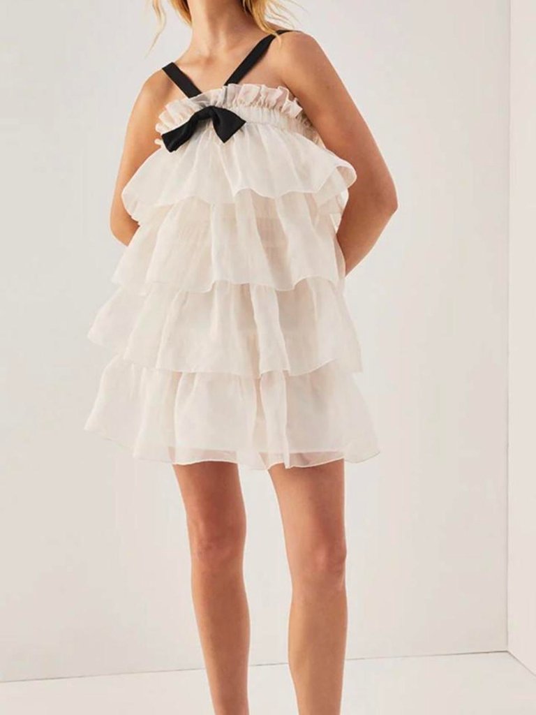 Rebecca Taylor Tiered Organza Dress Size 12